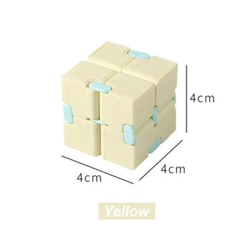 Infinity Magic Puzzle Cube™ – Anti-Stress Fidget Toy for Tweens, Teens & Adults | Sensory Flip Cube for Focus & Relaxation
