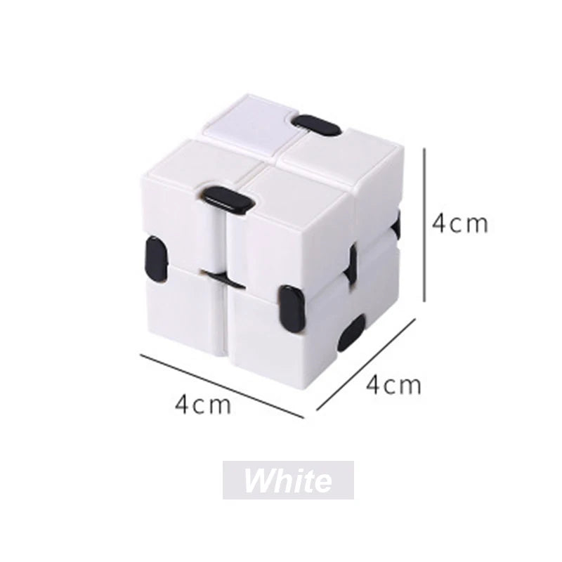 Infinity Magic Puzzle Cube™ – Anti-Stress Fidget Toy for Tweens, Teens & Adults | Sensory Flip Cube for Focus & Relaxation