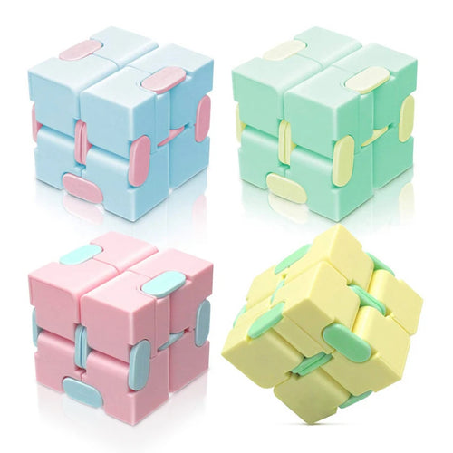 Infinity Magic Puzzle Cube™ – Anti-Stress Fidget Toy for Tweens, Teens & Adults | Sensory Flip Cube for Focus & Relaxation
