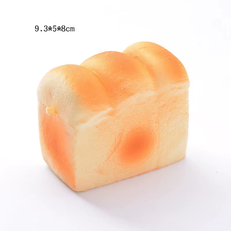 Squishy Food Fidget Toy™ – Slow Rising Bread, Toast & Donut Stress Relief Squishies | Cute Sensory Desk Toys for Tweens & Teens