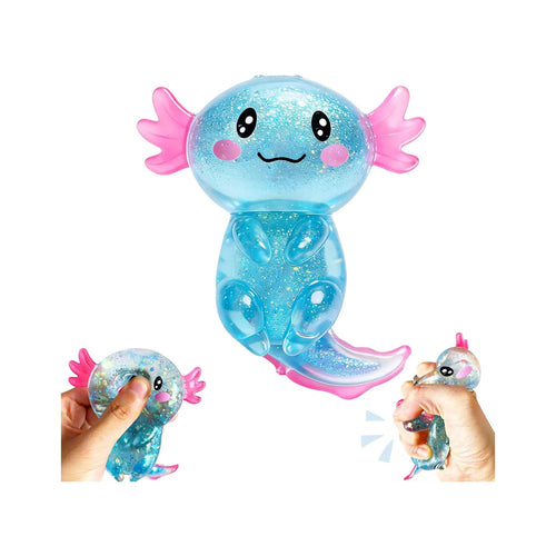 Cute Axolotl Squishy Stress Ball™ – Soft Sensory Fidget Toy for Tweens & Teens | Satisfying Stress Relief Squeeze Toy