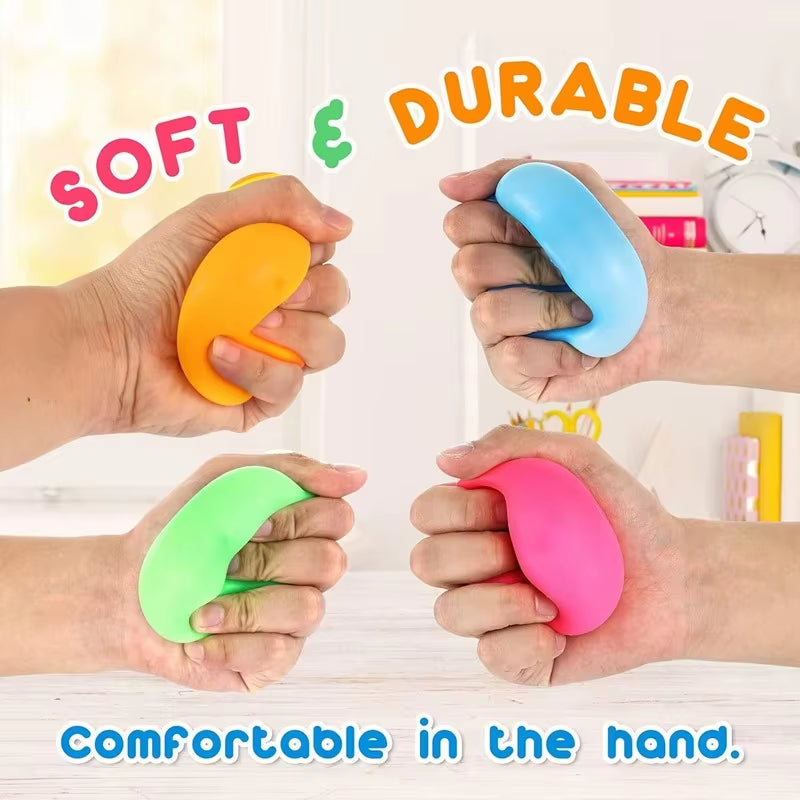 Slow Rebound Squishy Stress Ball™ – Sensory Fidget Toy for Kids, Teens & Adults | Soft Anti-Stress Squeeze Ball for Focus & Relaxation