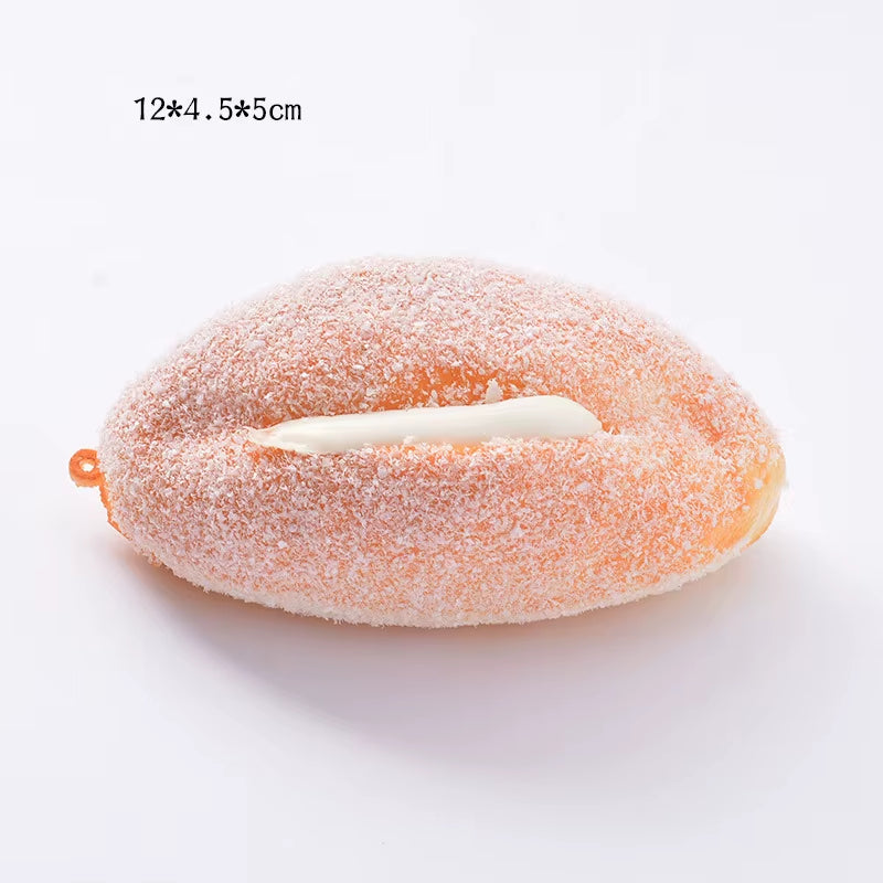 Squishy Food Fidget Toy™ – Slow Rising Bread, Toast & Donut Stress Relief Squishies | Cute Sensory Desk Toys for Tweens & Teens
