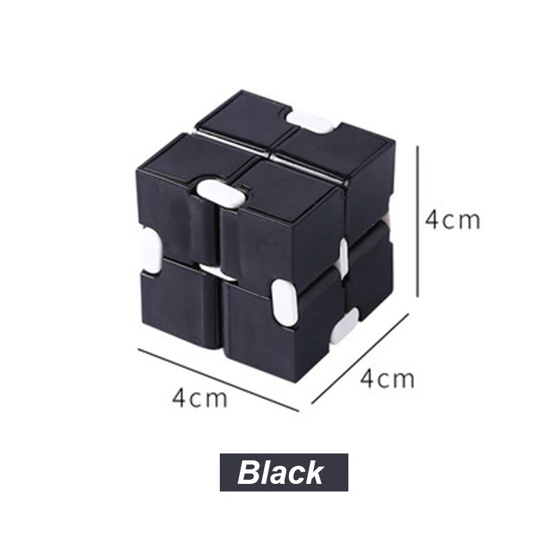 Infinity Magic Puzzle Cube™ – Anti-Stress Fidget Toy for Tweens, Teens & Adults | Sensory Flip Cube for Focus & Relaxation