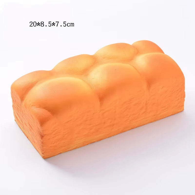 Squishy Food Fidget Toy™ – Slow Rising Bread, Toast & Donut Stress Relief Squishies | Cute Sensory Desk Toys for Tweens & Teens