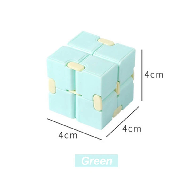 Infinity Magic Puzzle Cube™ – Anti-Stress Fidget Toy for Tweens, Teens & Adults | Sensory Flip Cube for Focus & Relaxation
