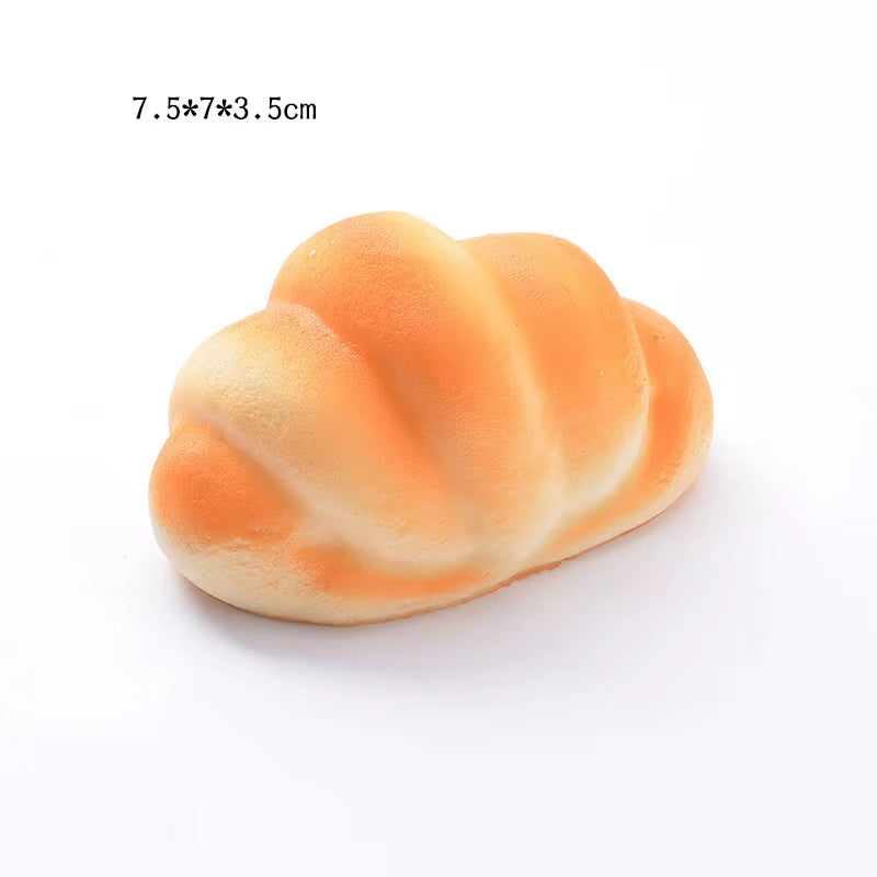 Squishy Food Fidget Toy™ – Slow Rising Bread, Toast & Donut Stress Relief Squishies | Cute Sensory Desk Toys for Tweens & Teens