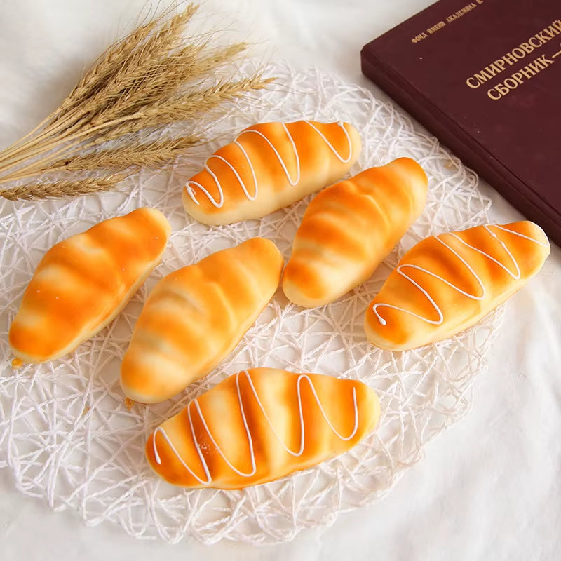 Squishy Food Fidget Toy™ – Slow Rising Bread, Toast & Donut Stress Relief Squishies | Cute Sensory Desk Toys for Tweens & Teens
