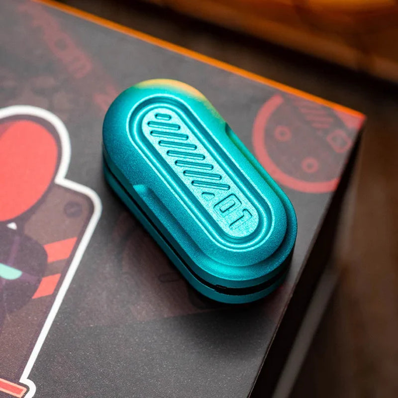 Metal Pod Fidget Slider™ – Magnetic ADHD Desk Fidget Toy for Stress Relief & Focus | Anti-Anxiety Slider Toy for Teens & Adults
