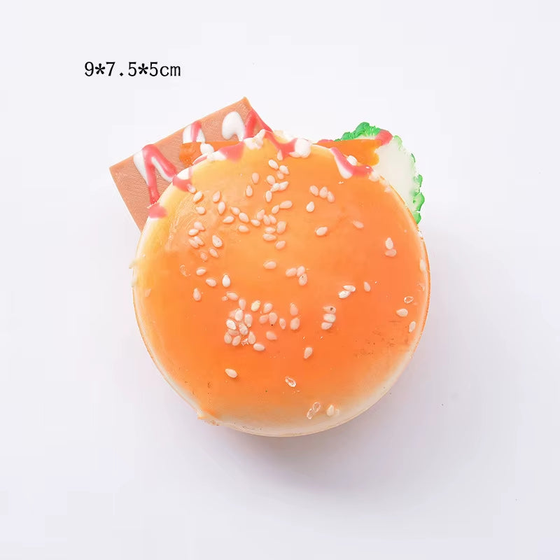Squishy Food Fidget Toy™ – Slow Rising Bread, Toast & Donut Stress Relief Squishies | Cute Sensory Desk Toys for Tweens & Teens