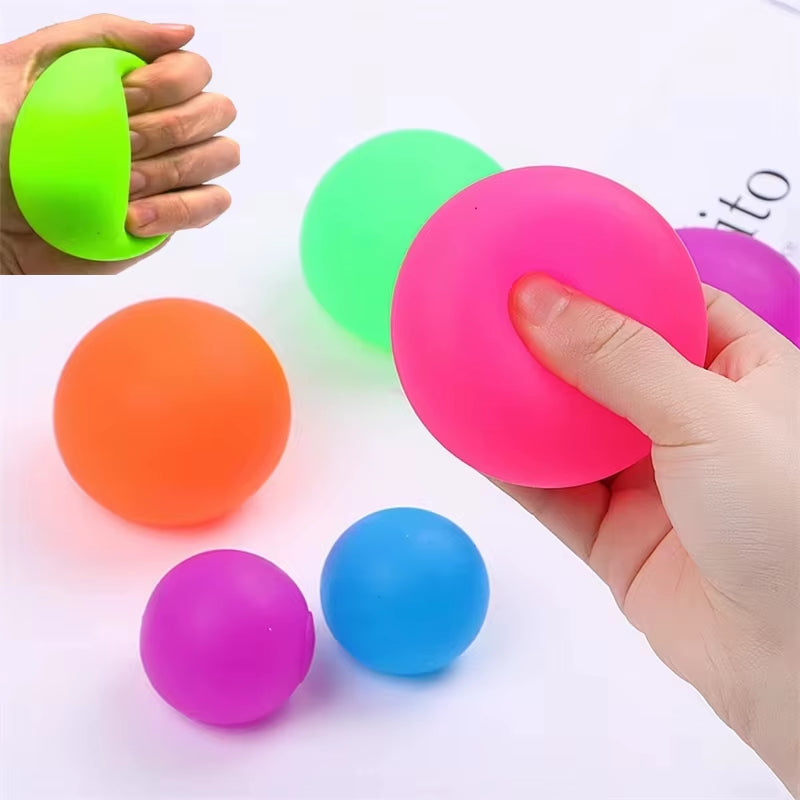 Slow Rebound Squishy Stress Ball™ – Sensory Fidget Toy for Kids, Teens & Adults | Soft Anti-Stress Squeeze Ball for Focus & Relaxation