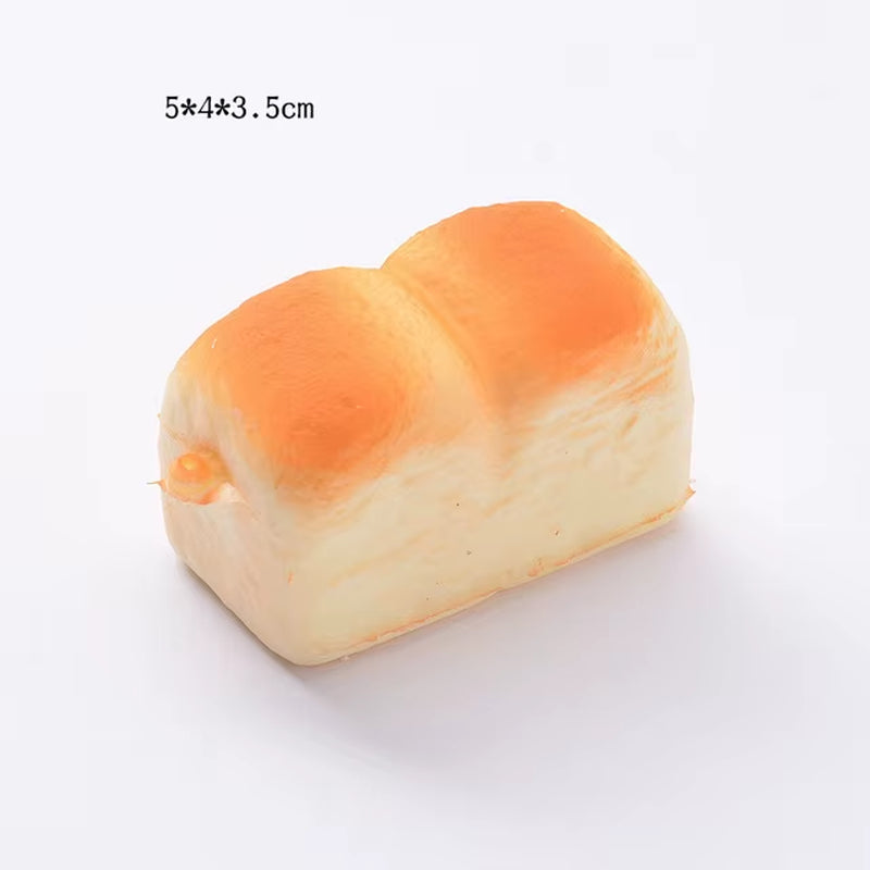 Squishy Food Fidget Toy™ – Slow Rising Bread, Toast & Donut Stress Relief Squishies | Cute Sensory Desk Toys for Tweens & Teens