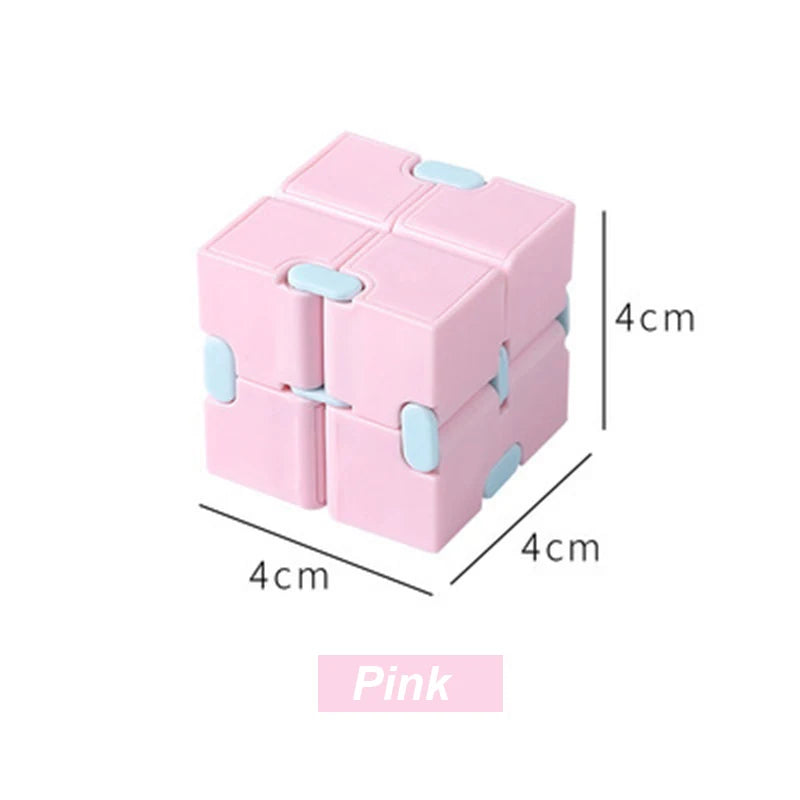 Infinity Magic Puzzle Cube™ – Anti-Stress Fidget Toy for Tweens, Teens & Adults | Sensory Flip Cube for Focus & Relaxation